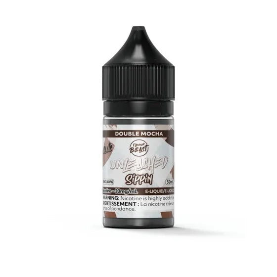 FLAVOUR BEAST E-LIQUID UNLEASHED 30ML 20MG DOUBLE MOCHA