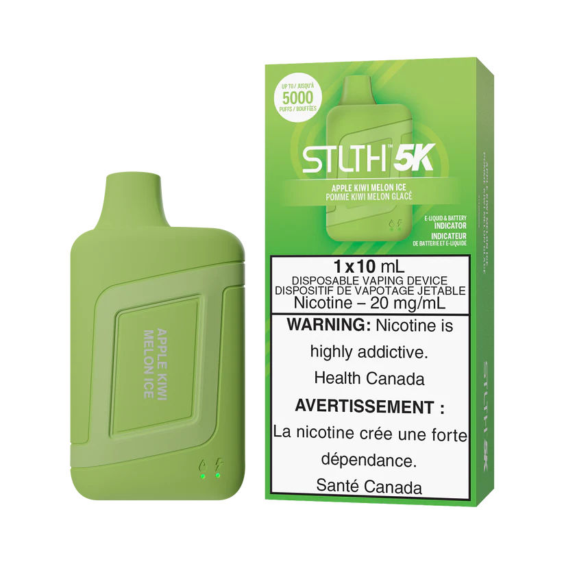 STLTH 5K APPLE KIWI MELON ICE DISPOSABLE