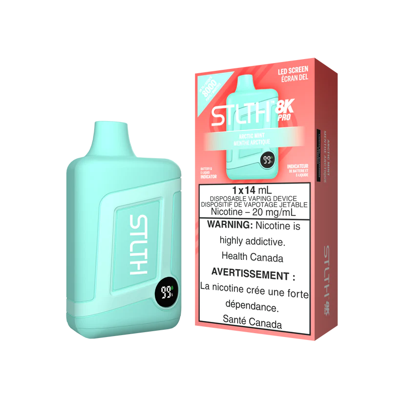 STLTH 8K PRO ARCTIC MINT DISPOSABLE