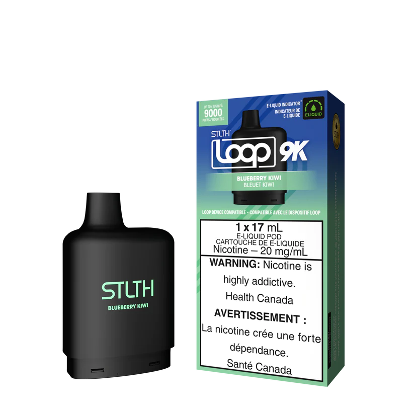 STLTH LOOP POD 9K BLUEBERRY KIWI