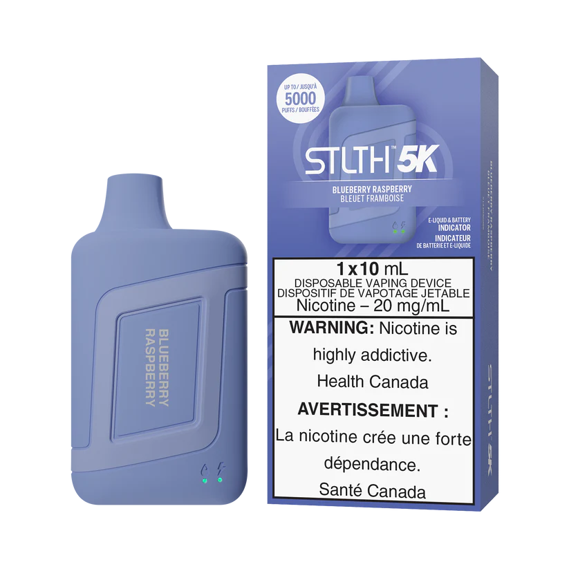 STLTH 5K BLUEBERRY RASPBERRY DISPOSABLE