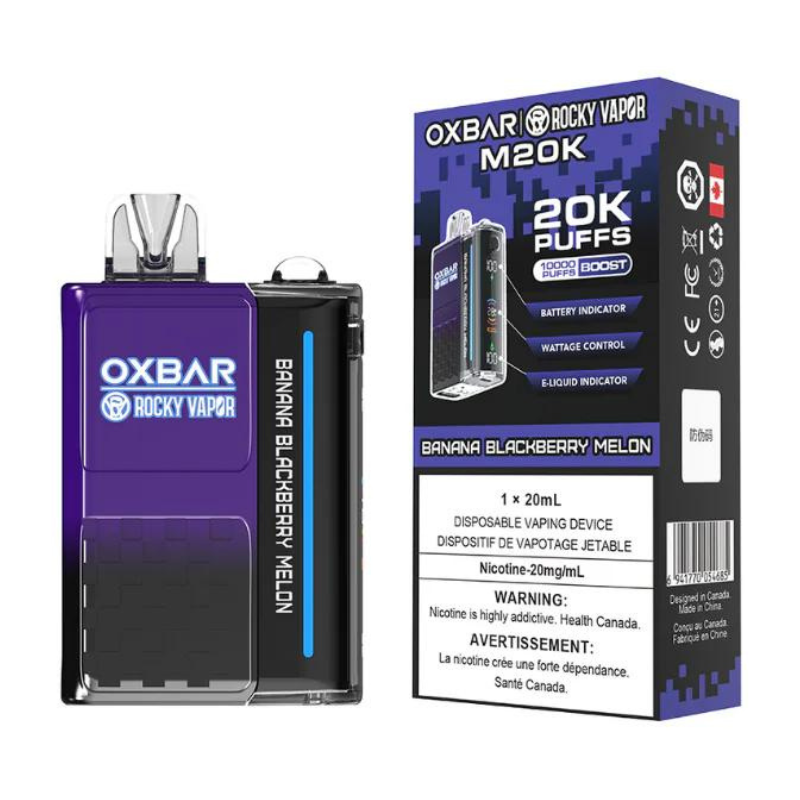 ROCKY VAPOR OXBAR M20K PUFFS