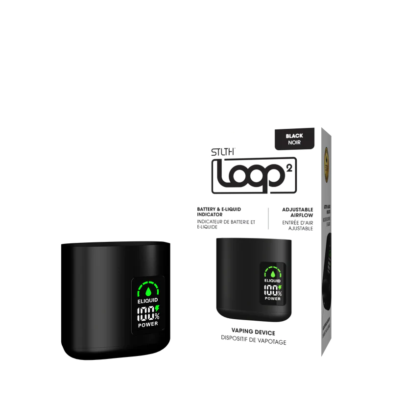 STLTH LOOP 2 VAPING DEVICE BLACK