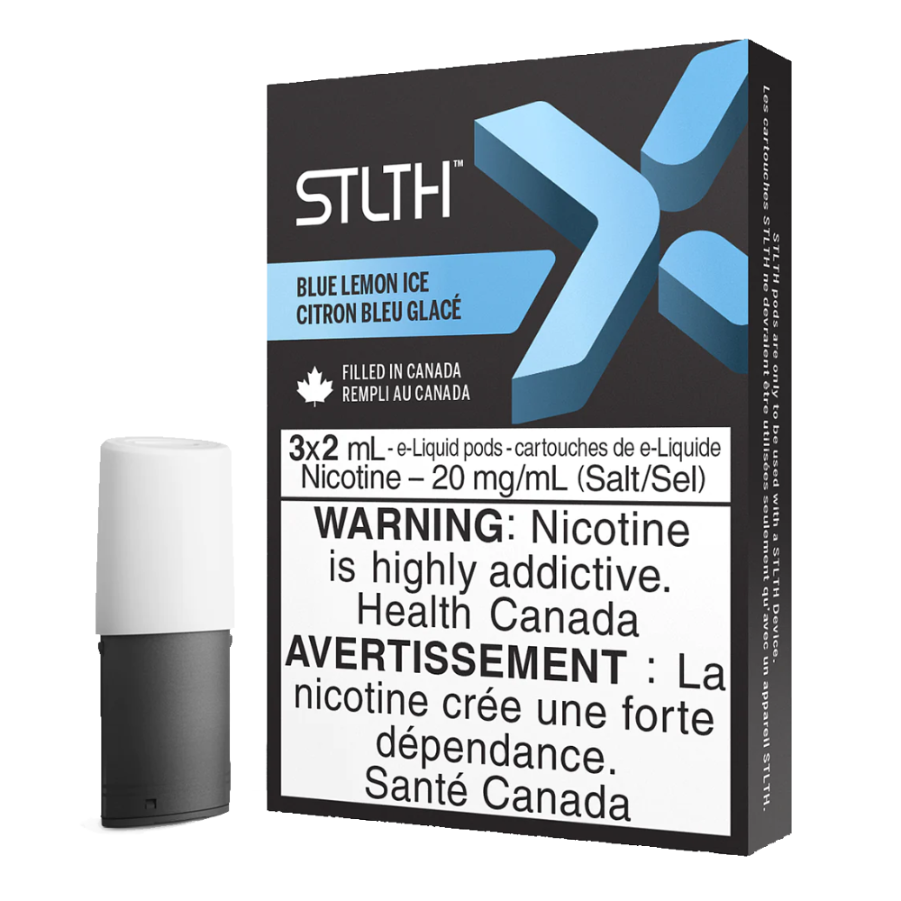 STLTH X BLUE LEMON ICE PODS