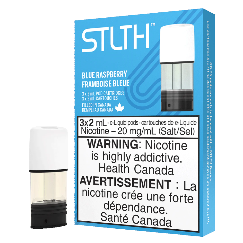 STLTH BLUE RASPBERRY PODS