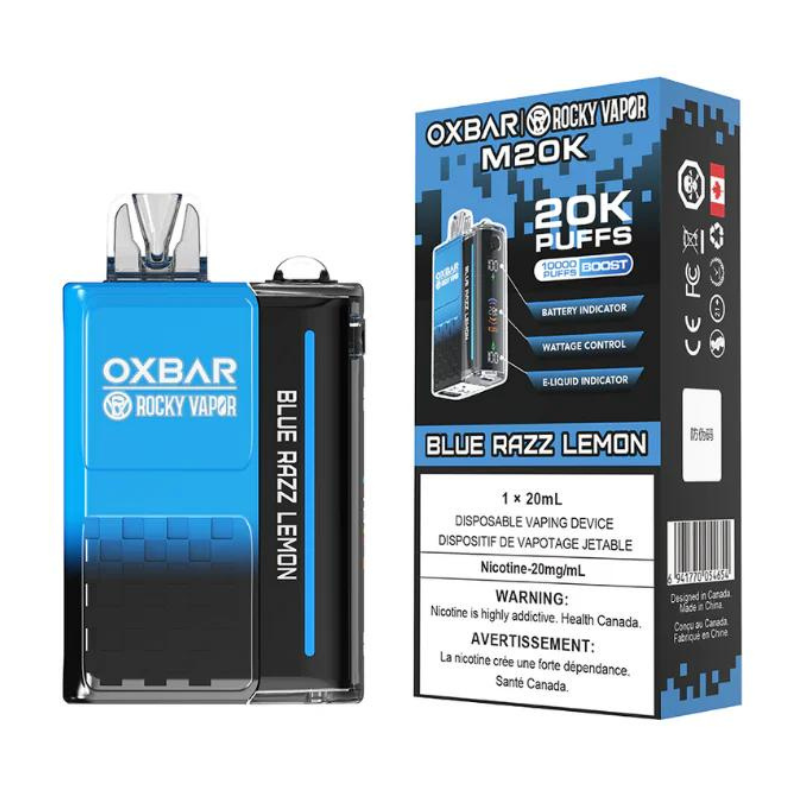 OXBAR M20K BLUE RAZZ LEMON