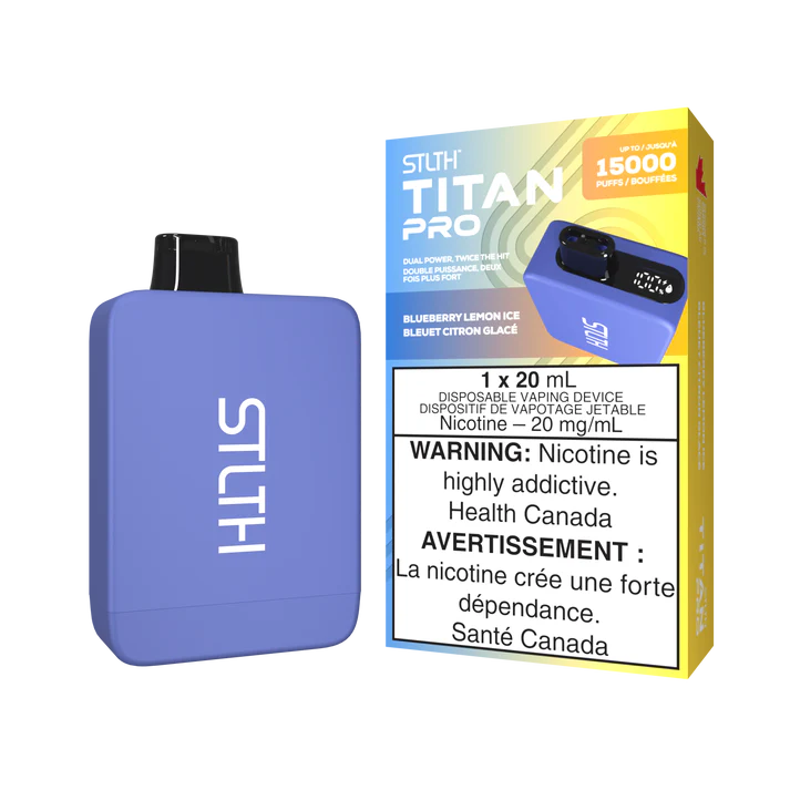 STLTH TITAN PRO 15K BLUEBERRY LEMON ICE