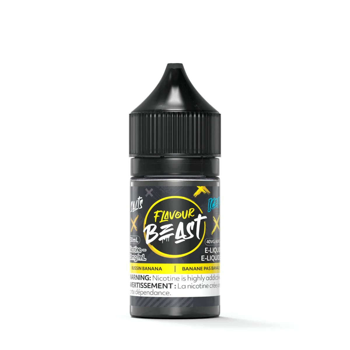 FLAVOUR BEAST BUSSIN BANANA 30ML 20MG E-LIQUID