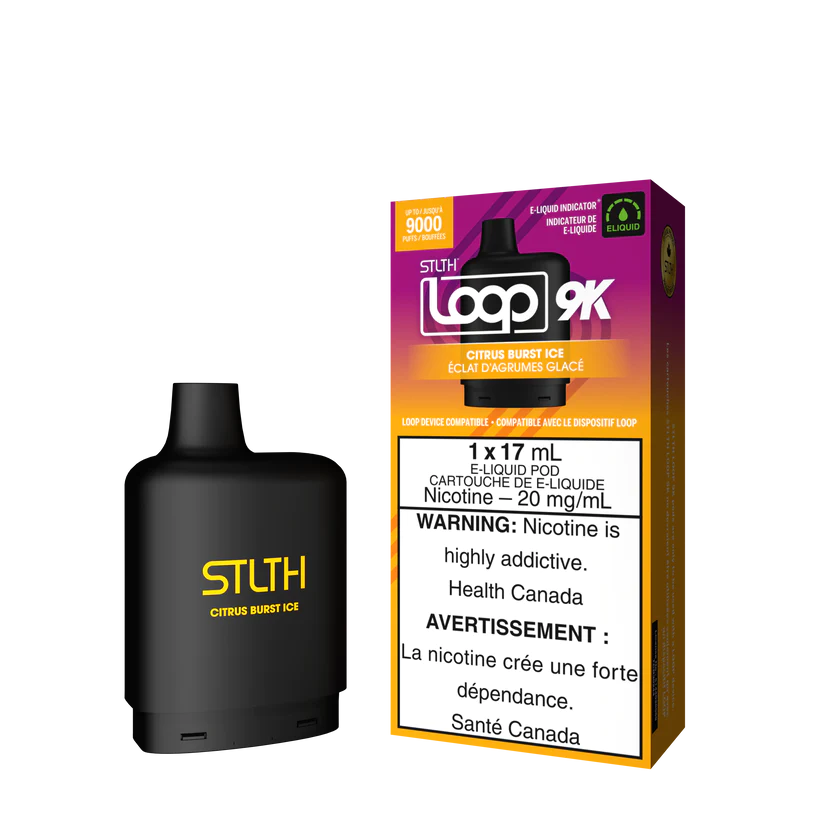 STLTH LOOP POD 9K CITRUS BURST