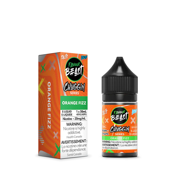 FLAVOUR BEAST E-LIQUID 20MG 30ML ORANGE FIZZ