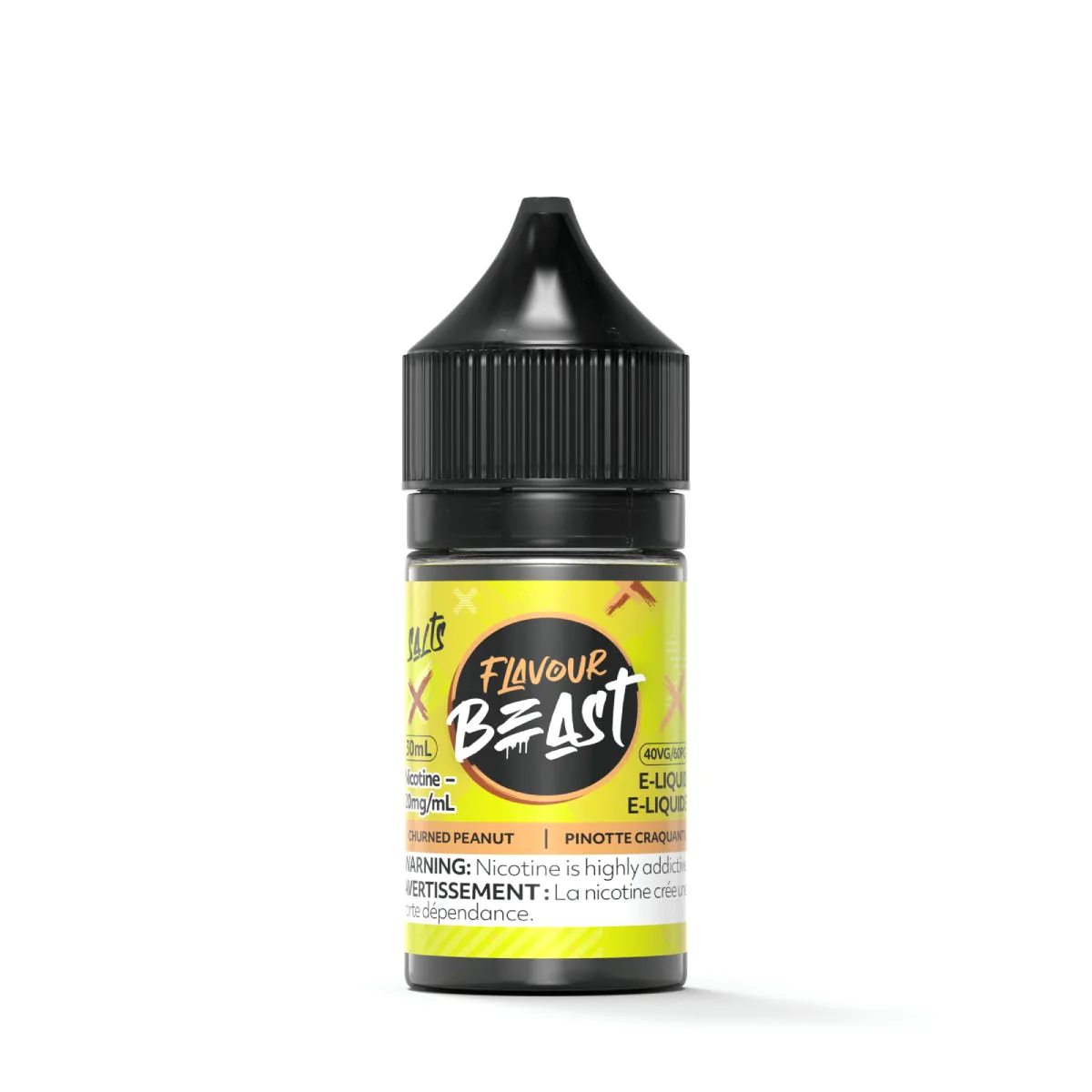 FLAVOUR BEAST CHURNED PEANUT 30ML 20MG E-LIQUID