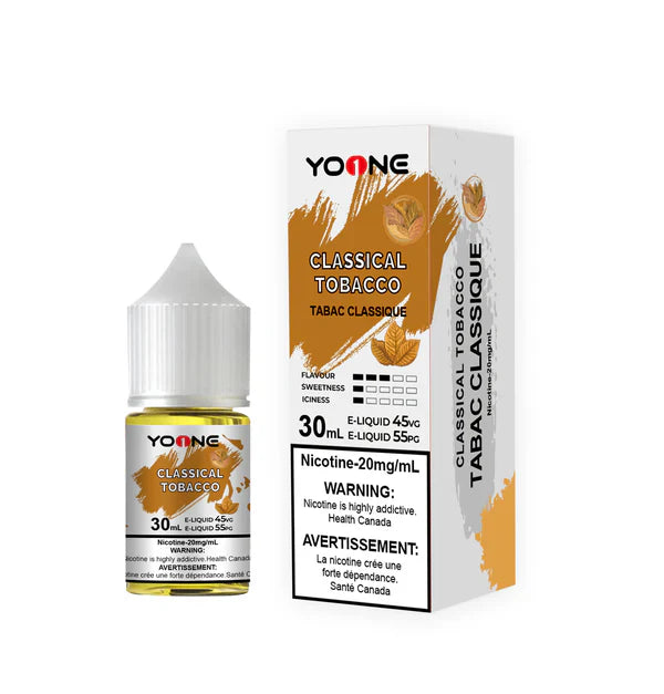 YOONE E-LIQUID 30ML 20MG CLASSIC TOBACCO