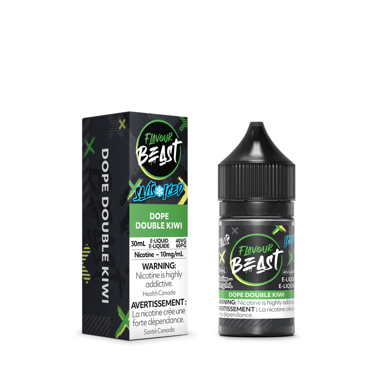 FLAVOUR BEAST DOPE DOUBLE KIWI ICED 20MG 30ML E-LIQUID