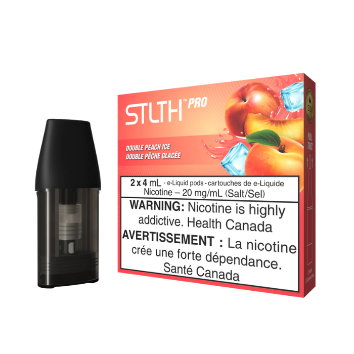 STLTH PRO DOUBLE PEACH ICE PODS