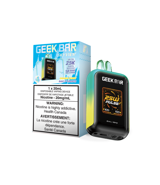 GEEK BAR SKY VIEW 25K ORANGE BERRY