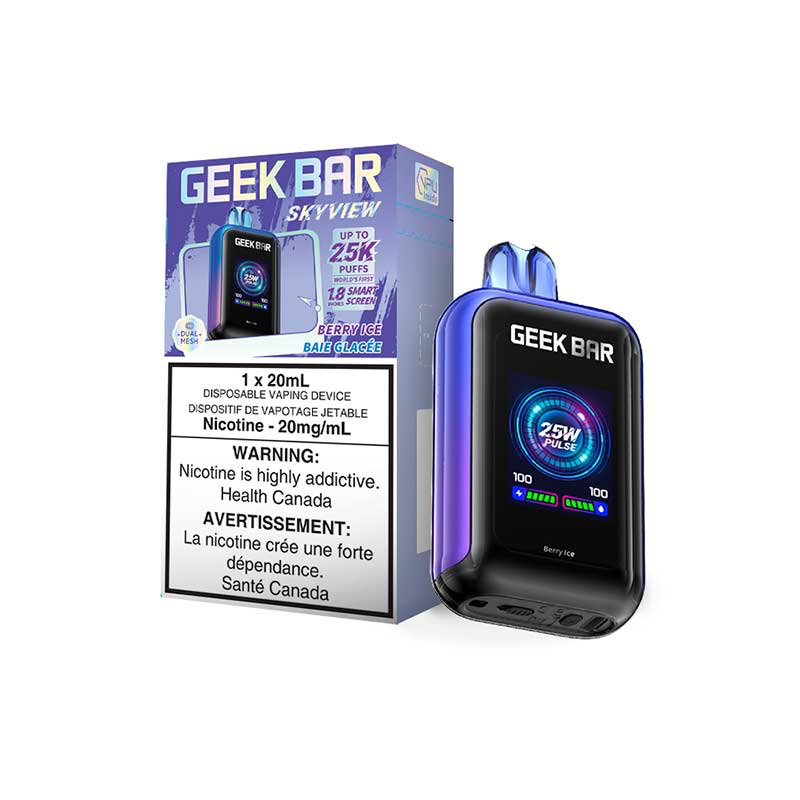 GEEK BAR SKY VIEW 25K BERRY ICE