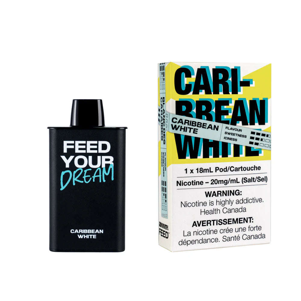 FEED POD 18ML CARIBBEAN WHITE