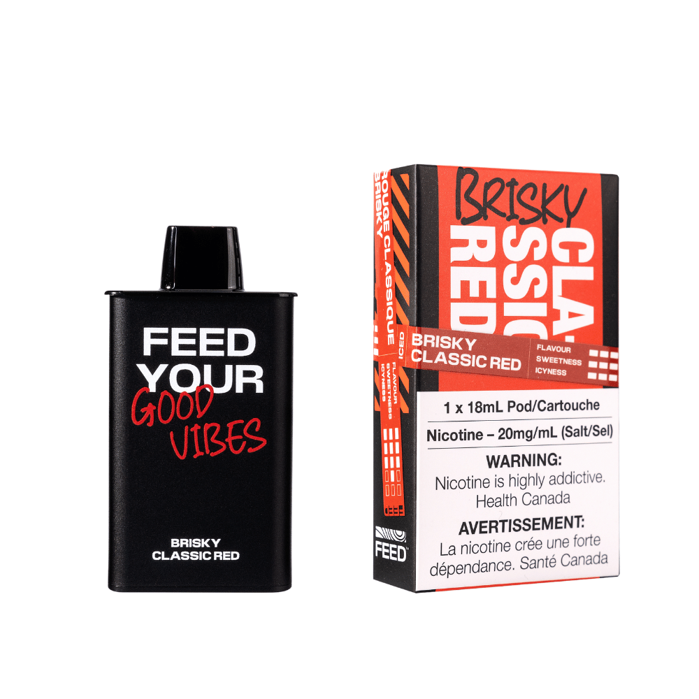 FEED POD 18ML BRISKY CLASSIC RED