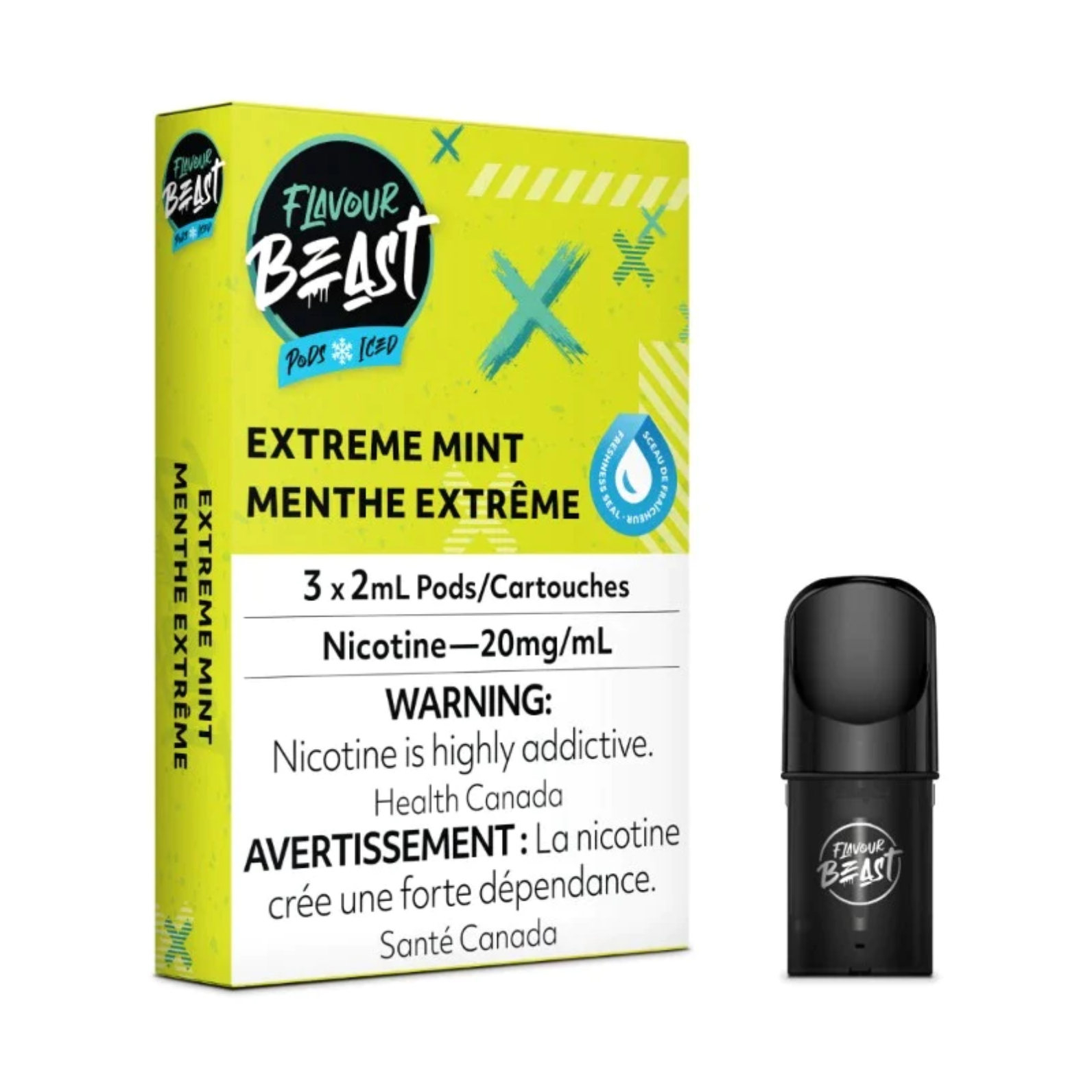 FLAVOUR BEAST EXTREME MINT PODS