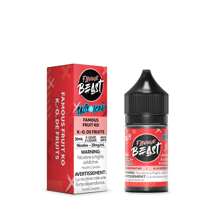 FLAVOUR BEAST FAMOUS FRUIT KO 30ML 20MG E-LIQUID