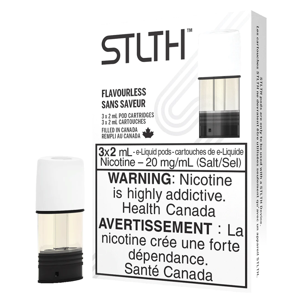 STLTH FLAVOURLESS PODS 20MG