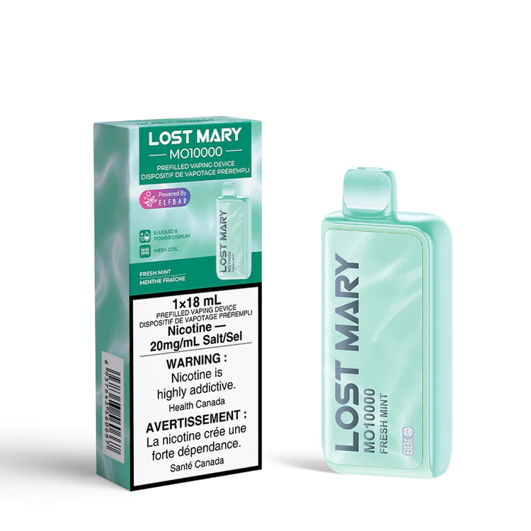 LOST MARY 10K FRESH MINT DISPOSABLE