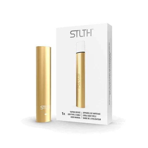 STLTH VAPING DEVICE TYPE C GOLD METAL