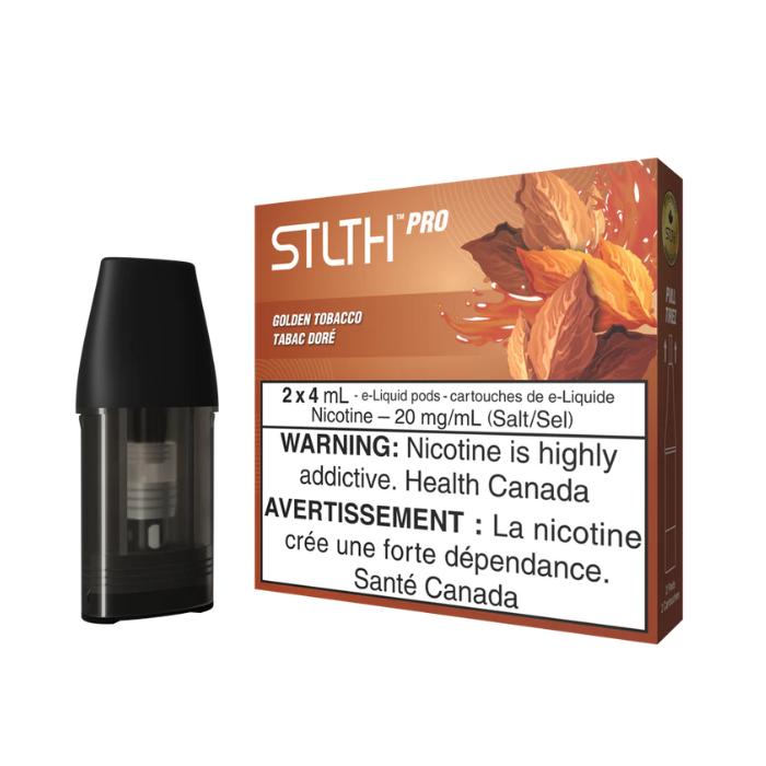 STLTH PRO GOLDEN TOBACCO PODS