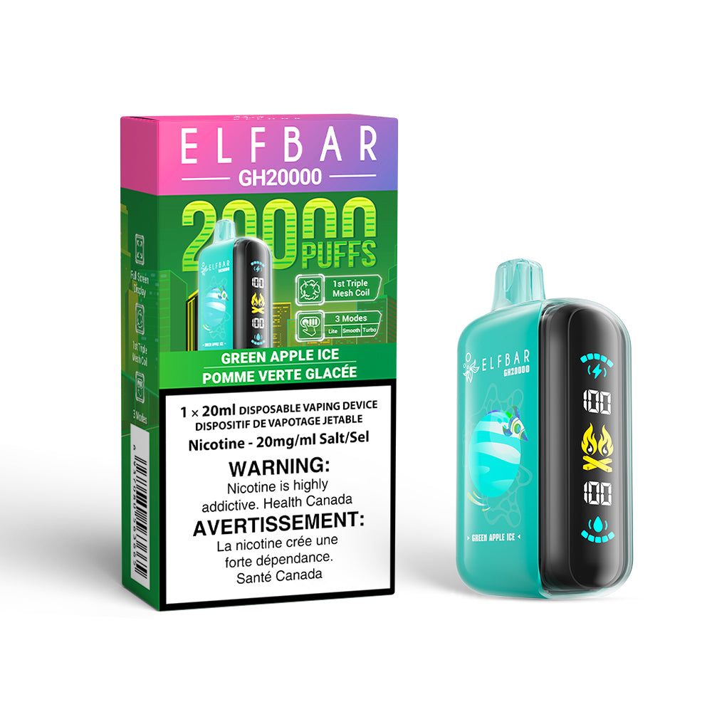 ELFBAR GH20K GREEN APPLE ICE