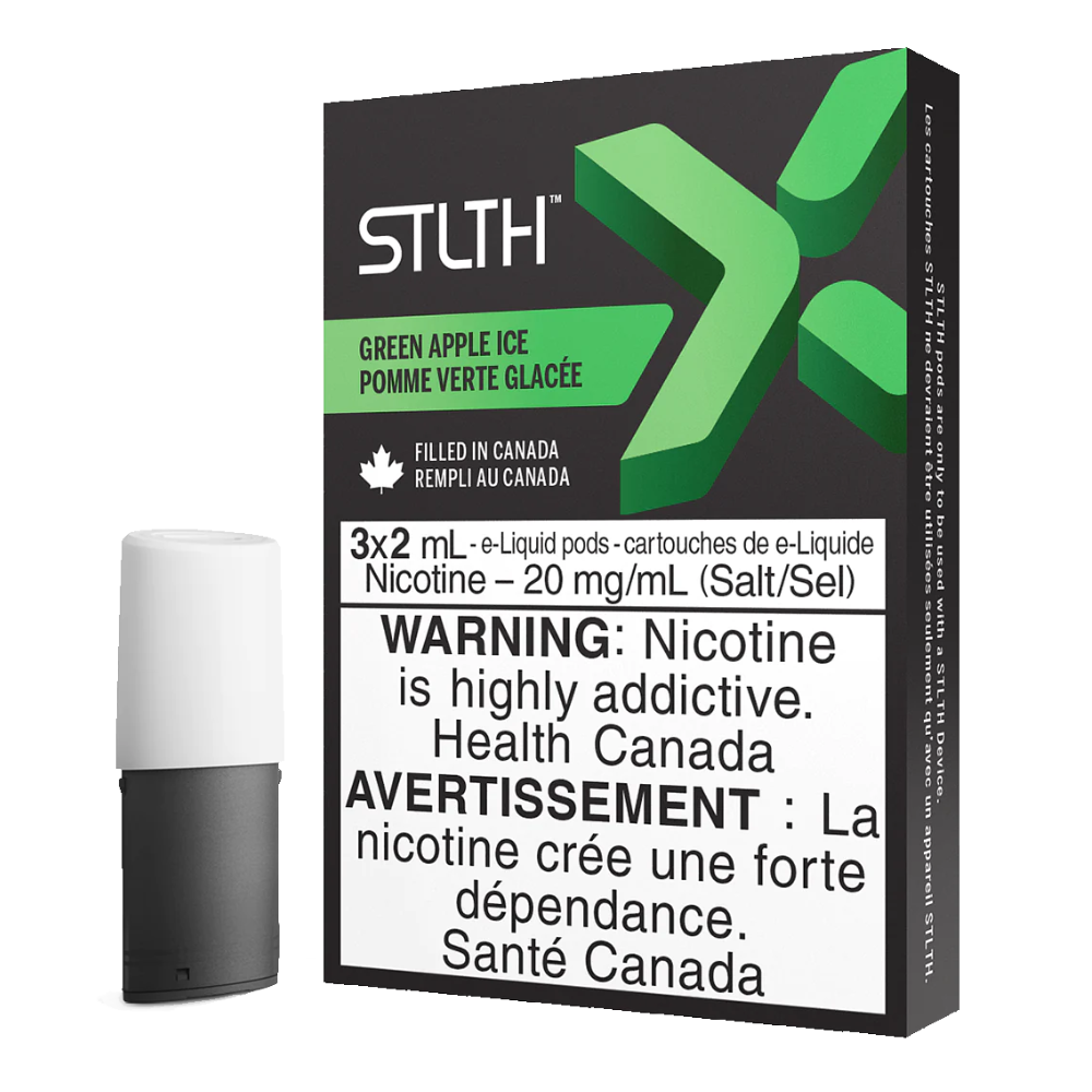 STLTH X GREEN APPLE ICE PODS