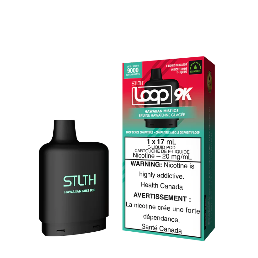 STLTH LOOP POD 9K HAWAIIAN MIST ICE