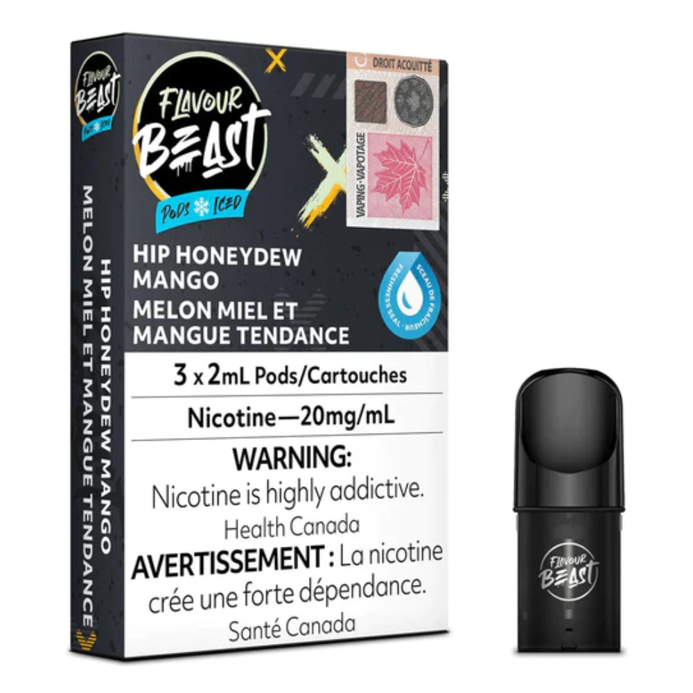 FLAVOUR BEAST PODS HIP HONEYDEW MANGO