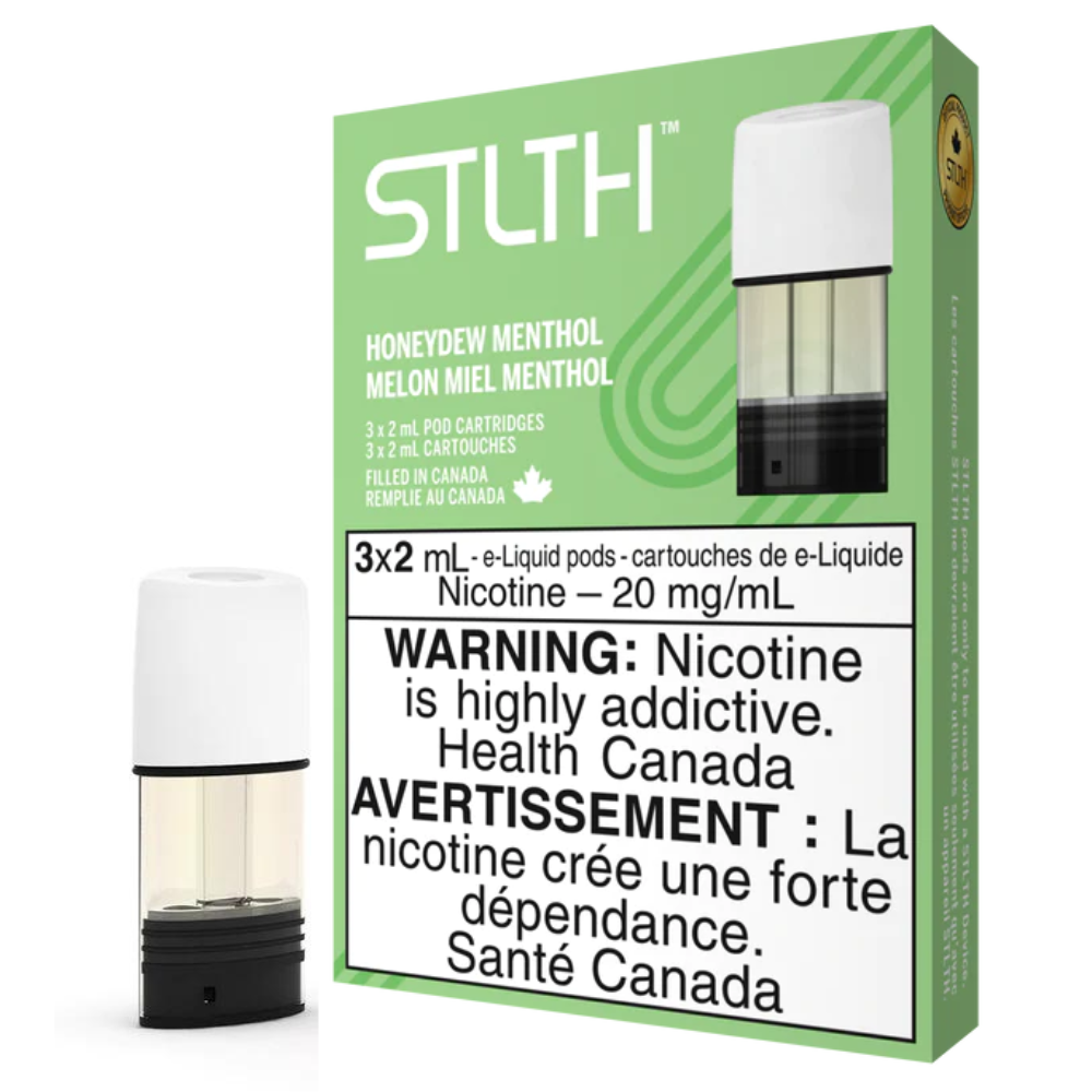 STLTH HONEYDEW MENTHOL NICOTINE FREE PODS