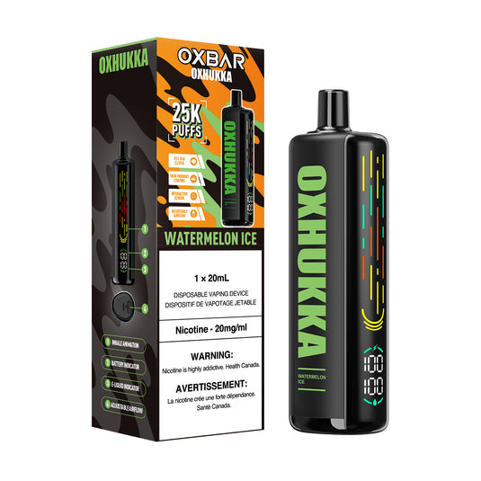 OXBAR OXHUKKA 25K WATERMELON ICE