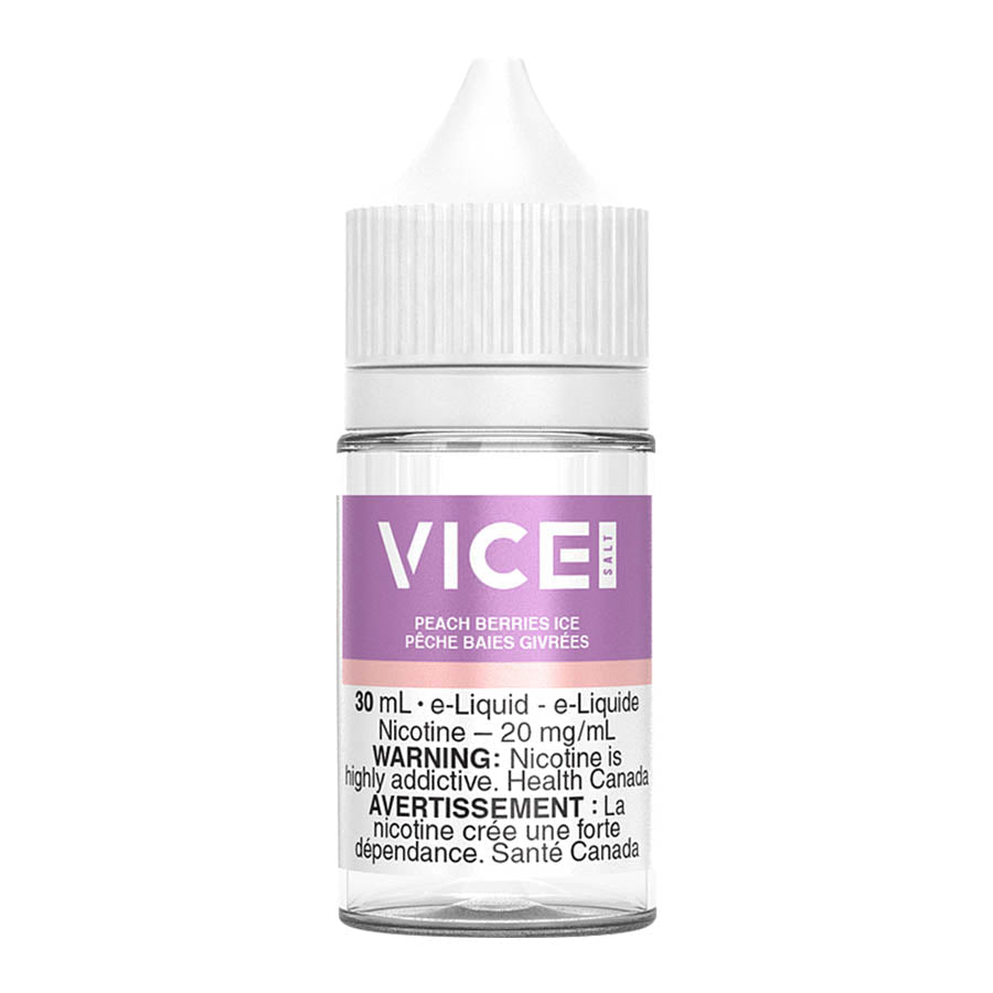 VICE E LIQUID 30ML 20MG PEACH BERRIES ICE