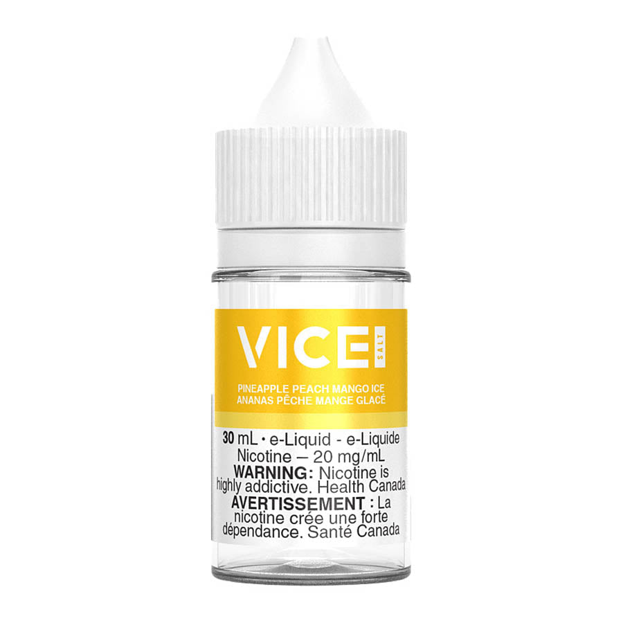 VICE E LIQUID 30ML 20MG PINEAPPLE PEACH MANGO ICE