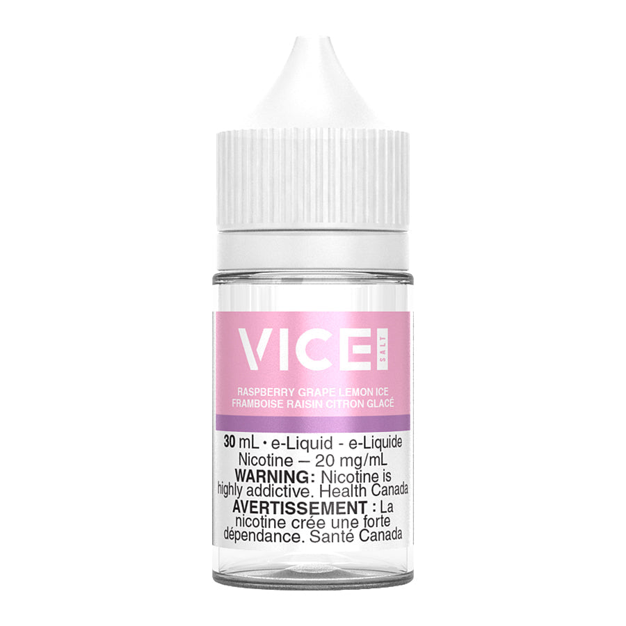 VICE E LIQUID 30ML 20MG RASPBERRY GRAPE LEMON ICE