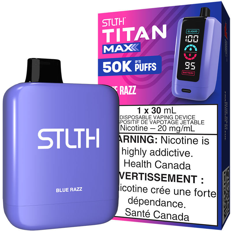 STLTH TITAN MAX BLUE RAZZ