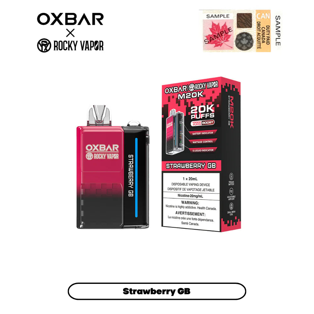 OXBAR M20K STRAWBERRY GB