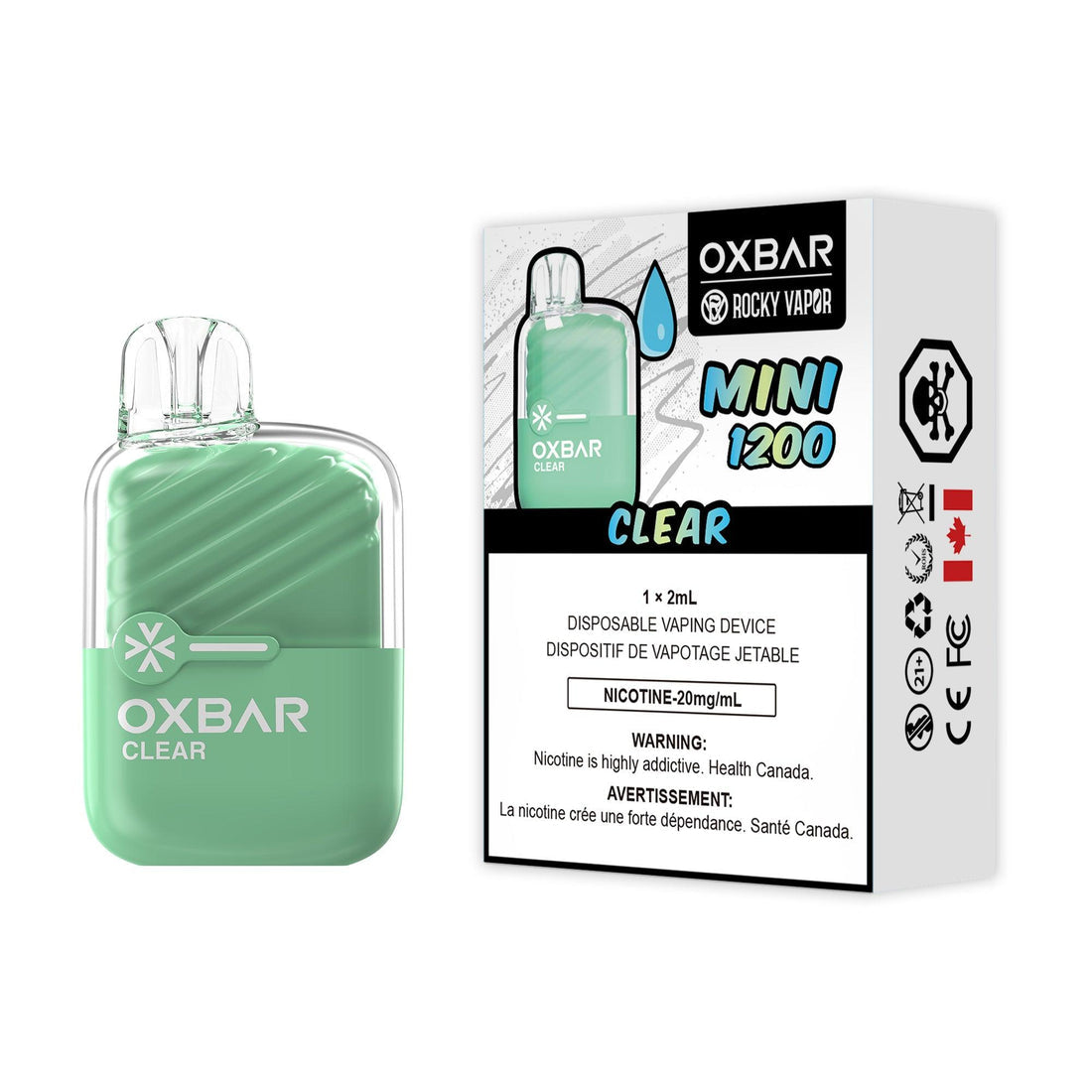 OXBAR MINI 1200 CLEAR