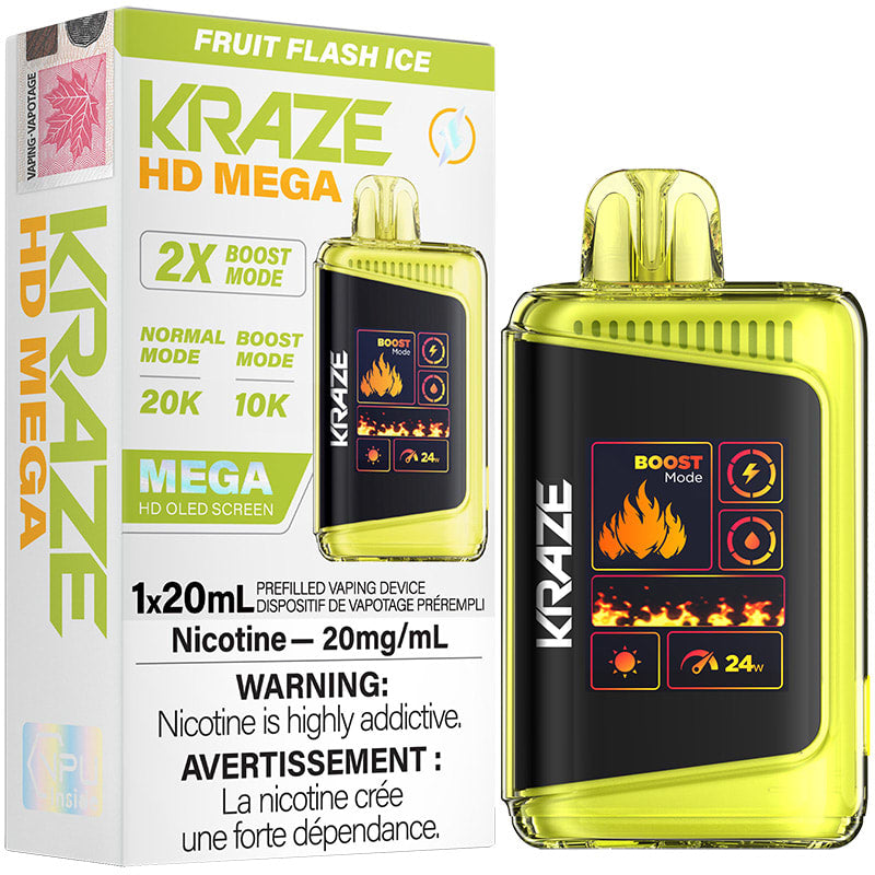 KRAZE HD MEGA FRUIT FLASH ICE