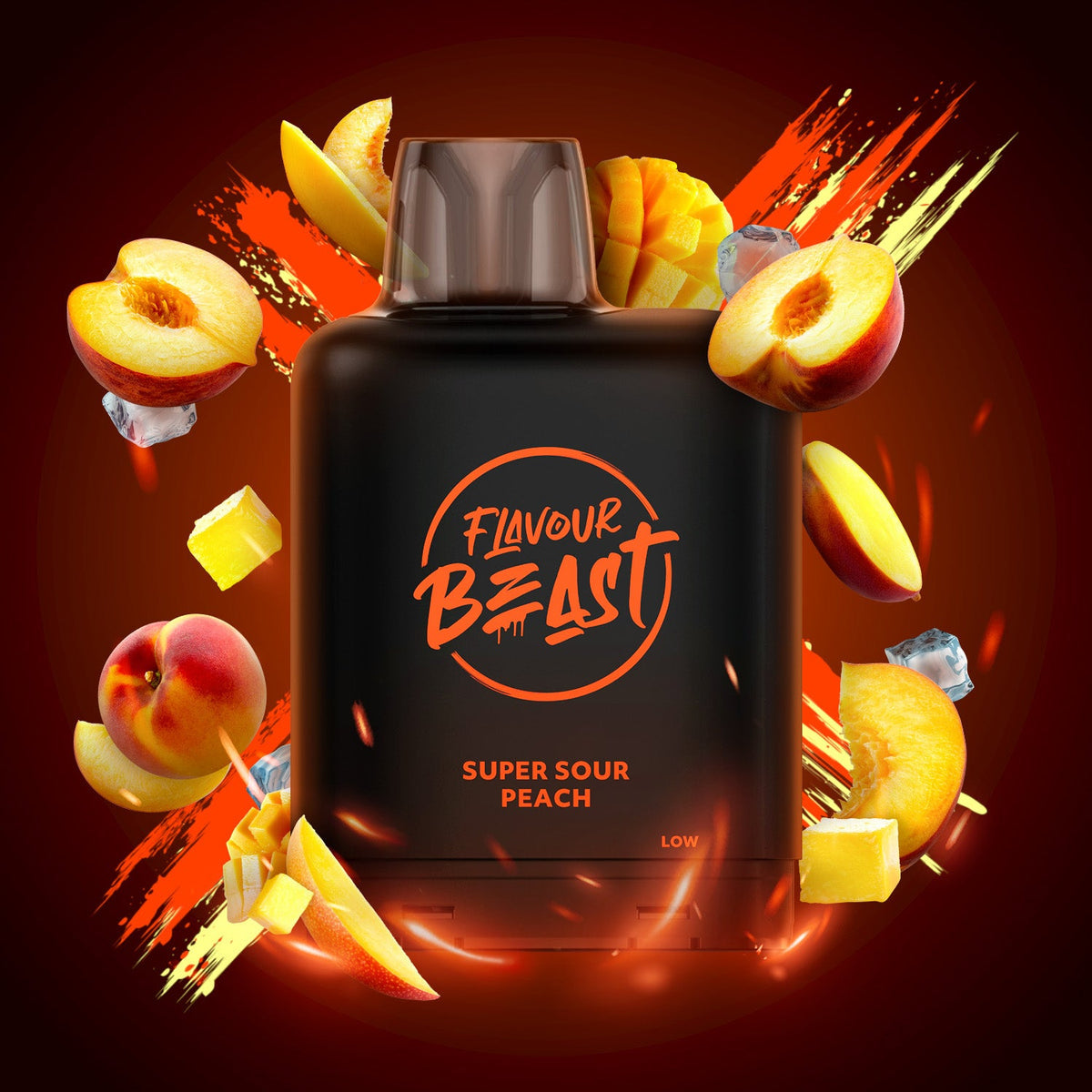 FLAVOUR BEAST LEVEL X BOOST 25K SUPER SOUR PEACH