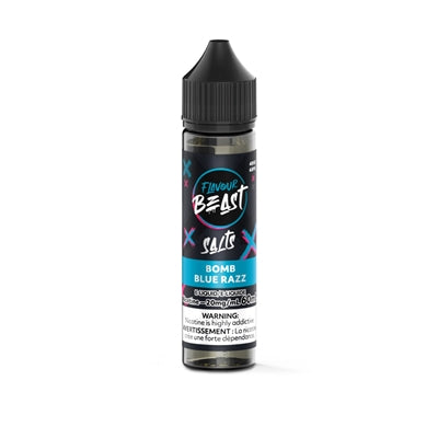 FLAVOUR BEAST E LIQUID BOMB BLUE RAZZ 60ML 20MG