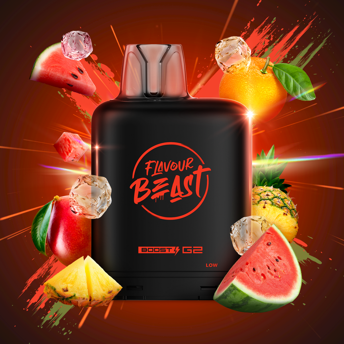 FLAVOUR BEAST LEVEL X BOOST 25K WOKE WATERMELON TROPICA