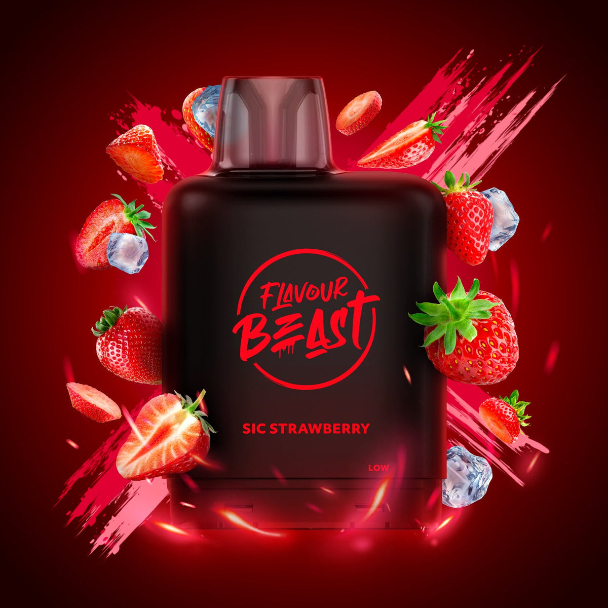 FLAVOUR BEAST LEVEL X BOOST 25K SIC STRAWBERRY