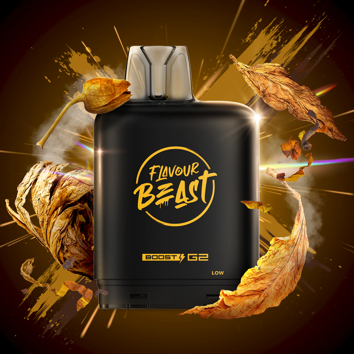 FLAVOUR BEAST LEVEL BOOST X 25K GOOD OL’ GOLDEN TOBACCO