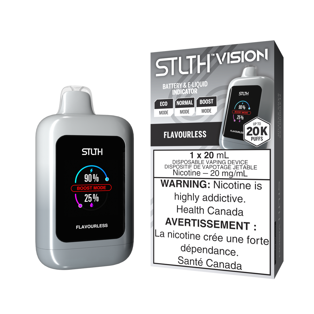 STLTH VISION 20K FLAVOURLESS