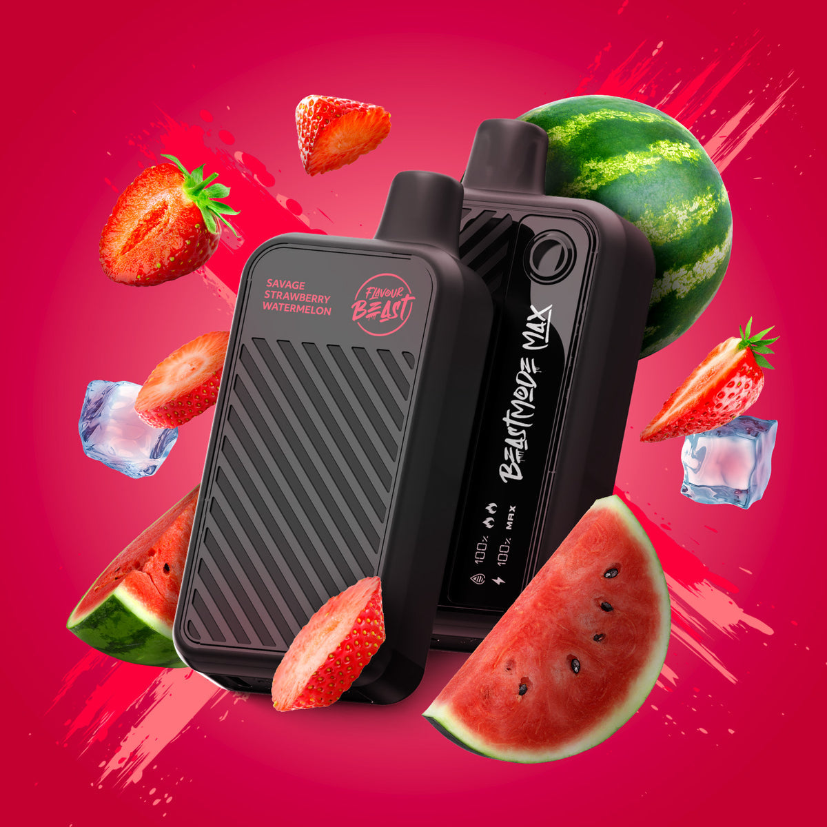 FLAVOUR BEAST MODE MAX 18K SAVAGE STRAWBERRY WATERMELON