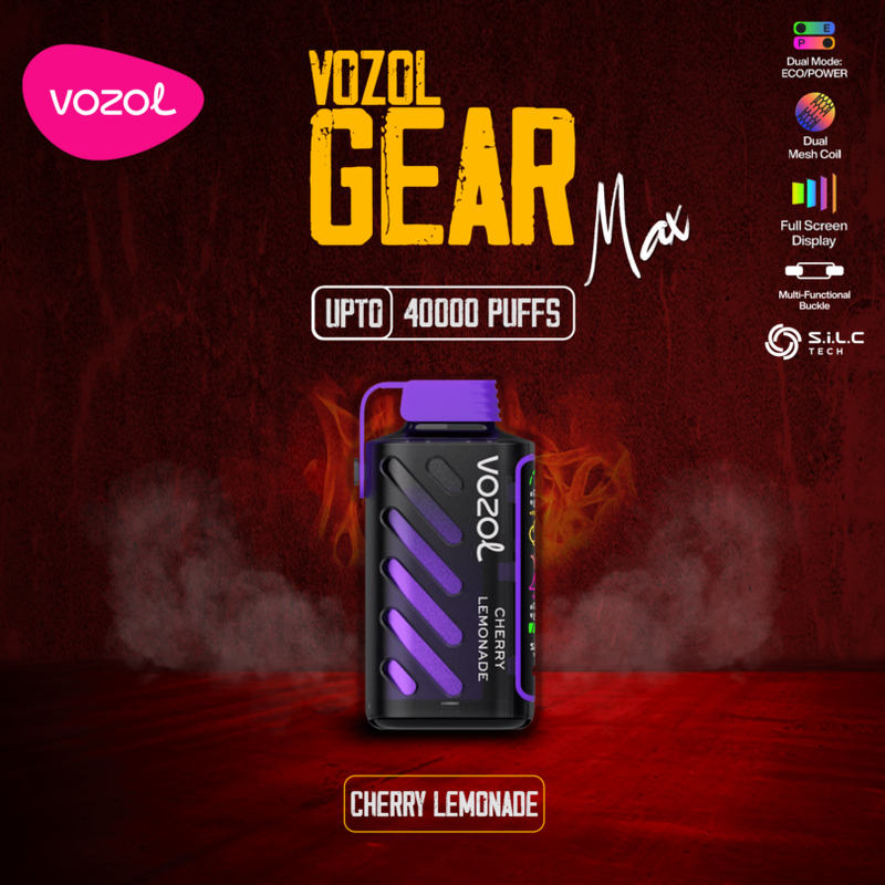 VOZOL GEAR MAX 40K CHERRY LEMON