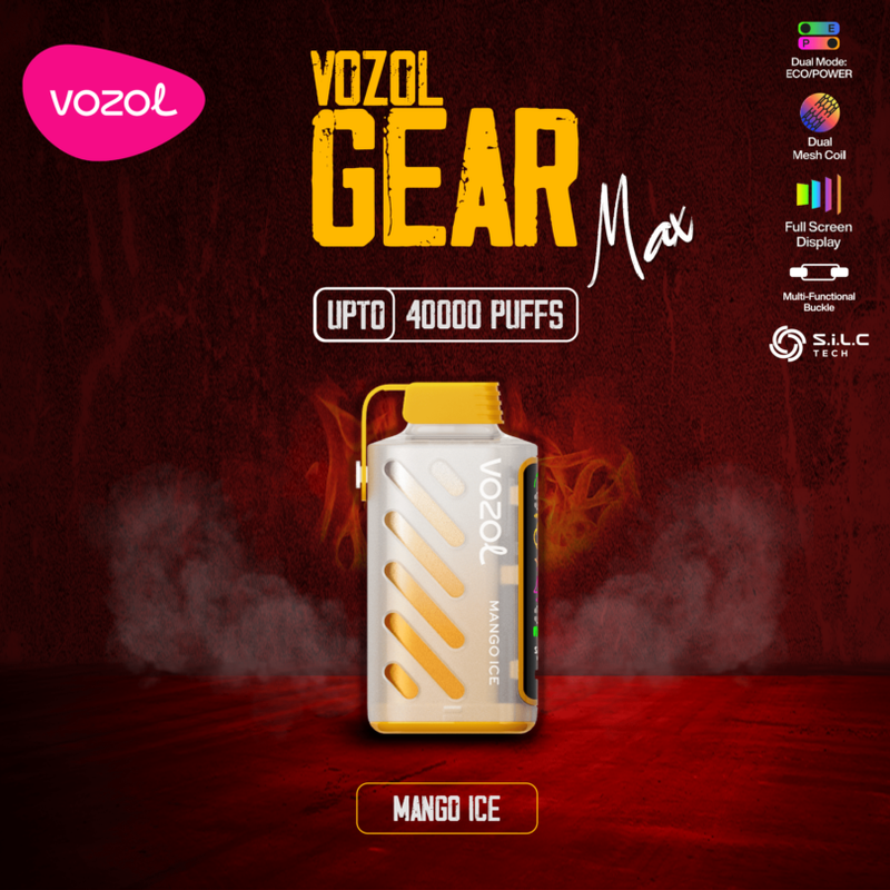 VOZOL GEAR MAX 40K JUICY MANGO ICE